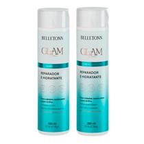 Kit Shampoo E Condicionador 250ml Linha Glam Coconut Belissè
