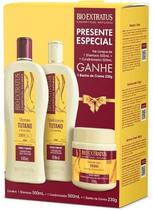Kit Shampoo e Condicionador 500mL + Banho de Creme 230g Tutano Bio Extratus Kit Shampoo e Condicionador 500mL + Banho de Creme 230g Tutano Bio Extratus