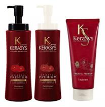 Kit shampoo e condicionador 600ml treatment 200ml oriental premium kerasys Kit shampoo e condicionador 600ml treatment 200ml oriental premium kerasys