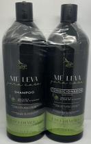 Kit shampoo e condicionador abacate e blend de vitaminas 1l - zap