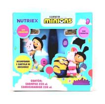 Kit Shampoo e Condicionador Agnes Minions+Cartela de Adesivo