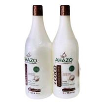 Kit shampoo e condicionador Ahazo Coco 1L