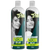 Kit Shampoo E Condicionador Alecrim Soul Power Tratamento Antiqueda Capilar Vegano 315ml