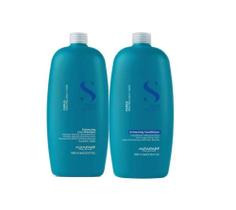 Kit Shampoo e Condicionador Alfaparf Semi Di Lino Curls Grande