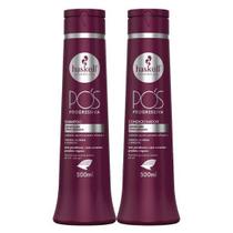Kit Shampoo e Condicionador Alinhador Pós Progressiva Haskell 500ml