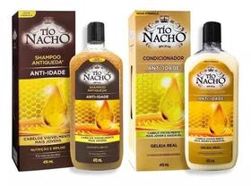 Kit Shampoo E Condicionador Anti-idade Tio Nacho 415ml