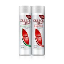 Kit Shampoo e Condicionador Anti Queda de Cabelo Crescetrat