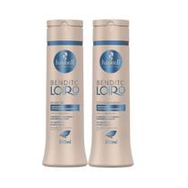 Kit Shampoo e Condicionador Antidanos Bendito Loiro Haskell 300ml