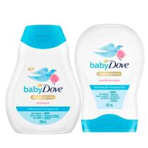 Kit Shampoo e Condicionador Baby Dove Hidratação Henriquecida 200ml