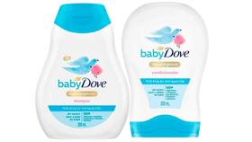 Kit Shampoo e Condicionador Baby Dove Hidratação Henriquecida 200ml