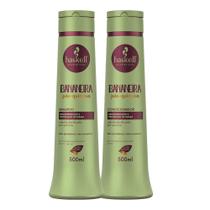 Kit Shampoo e Condicionador Bananeira Pós Química Cabelos Danificados Haskell 500ml Kit Shampoo e Condicionador Bananeira Pós Química Cabelos Danificados Haskell 500ml