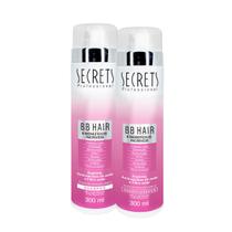 Kit Shampoo e Condicionador Bb Hair Secrets 8 Benefícios Incríveis 2x300ml - Secrets Professional
