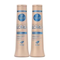 Kit Shampoo e Condicionador Bendito Loiro 500ml Haskell Kit Shampoo e Condicionador Bendito Loiro 500ml Haskell