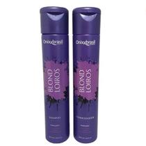 Kit Shampoo e Condicionador Blond Loiros 300ml Onixx Brasil