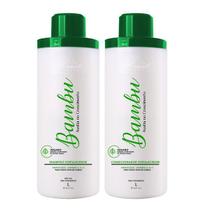 Kit Shampoo e Condicionador Broto de Bambu S.O.S Aramath 1L Profissional