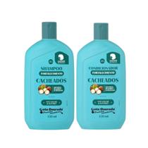Kit Shampoo e Condicionador Cabelo Cacheado Anti Volume