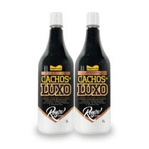 Kit Shampoo e Condicionador Cachos de Luxo Regarv 1L Cada - Corpo Dourado Kit Shampoo e Condicionador Cachos de Luxo Regarv 1L Cada - Corpo Dourado
