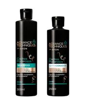 Kit Shampoo e Condicionador Cachos Poderosos Advance Techniques By Avon