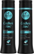 Kit Shampoo e Condicionador Cachos Sim 300 ml Haskell Kit Shampoo e Condicionador Cachos Sim 300 ml Haskell