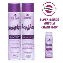 Kit Shampoo E Condicionador Chantihair Para O Dia A Dia + Ampola 10ml Kit Shampoo E Condicionador Chantihair Para O Dia A Dia + Ampola 10ml
