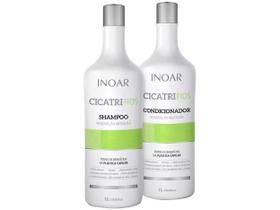 Kit Shampoo E Condicionador Cicatrifios 1 Litro - Inoar Kit Shampoo E Condicionador Cicatrifios 1 Litro - Inoar