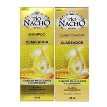 Kit Shampoo e Condicionador Clareador 415ml - Tío Nacho Kit Shampoo e Condicionador Clareador 415ml - Tío Nacho