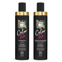 Kit Shampoo e Condicionador Color Fix para Cabelos Coloridos