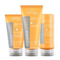 Kit Shampoo e Condicionador com Máscara de Tratamento Hydra Care Vizcaya