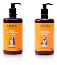 Kit Shampoo E Condicionador Desembaraçador Granado Pet 500Ml