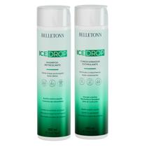 Kit Shampoo E Condicionador Detox 250ml Ice Drop Belletonn