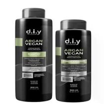 Kit Shampoo E Condicionador Diy Expert Argan Vegan 1,3ML Kit Shampoo E Condicionador Diy Expert Argan Vegan 1,3ML