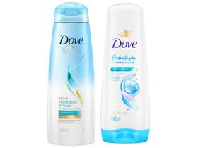 Kit Shampoo e Condicionador Dove - Nutritive Solutions Hidratação Intensa 400ml Cada