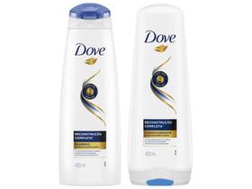 Kit Shampoo e Condicionador Dove - Nutritive Solutions Reconstrução 400ml Cada