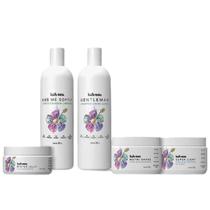 Kit Shampoo e Condicionador e Finalizadores Kah Noa (5 Itens)