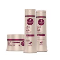 Kit Shampoo e Condicionador e Máscara para Reconstrução e Força Queratina & Provit B5 Haskell 300ml Kit Shampoo e Condicionador e Máscara para Reconstrução e Força Queratina & Provit B5 Haskell 300ml