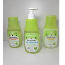 Kit Shampoo e Condicionador e Sabonete Bebe Vida Camomila