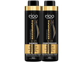 Kit Shampoo e Condicionador Eico Cosméticos - Tratamento Mandioca 800ml cada