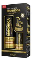 Kit Shampoo e Condicionador Eico Cosméticos Tratamento Mandioca