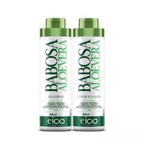 Kit Shampoo e Condicionador Eico Spécialité Amo Babosa 800ml Eico