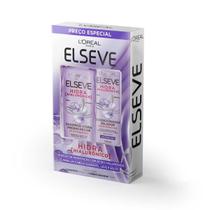 Kit Shampoo e Condicionador Elseve Hidra Hialurônico 375ml + 170ml