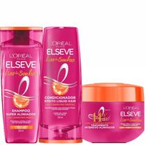 Kit Shampoo e Condicionador Elseve Liso dos Sonhos Botox + Máscara de Tratamento
