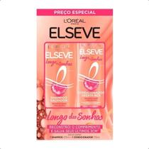 Kit Shampoo E Condicionador Elseve Longo Dos Sonhos 200ml
