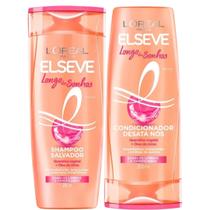 Kit Shampoo e Condicionador Elseve Longo dos Sonhos 200ml