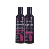 Kit Shampoo e Condicionador Essencial Yenzah 240ml Manteiga De Karité Vitamina E