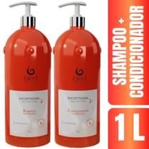 Kit Shampoo e Condicionador Exceptional Nutrition 1L Bled Kit Shampoo e Condicionador Exceptional Nutrition 1L Bled