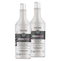 Kit Shampoo e Condicionador Força & Brilho 1L - Inoar