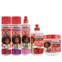 kit Shampoo e Condicionador, Gelatina e Creme Pentear Muriel Umidiliz Melancia Kids 300g kit Shampoo e Condicionador, Gelatina e Creme Pentear Muriel Umidiliz Melancia Kids 300g