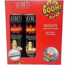 Kit Shampoo e Condicionador - Grátis Mini Máscara Nocaute Secrets