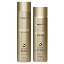 Kit Shampoo e Condicionador Healing Blonde Bright Lanza