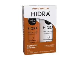Kit Shampoo E Condicionador Hidra Coco Salon Line 300ml